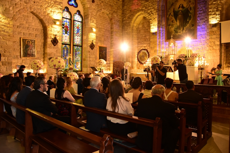 Wedding of Toni Chidiac and Joanna Khoury - Church
